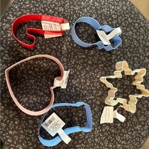 Colorful Cookie Cutter Set of 5